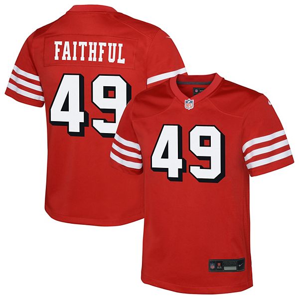 Футболка San Francisco 49ers Youth The Faithful Scarlet Alternate 2 Nike
Футболка San Francisco 49ers Youth The Faithful Scarlet Alternate 2 Nike