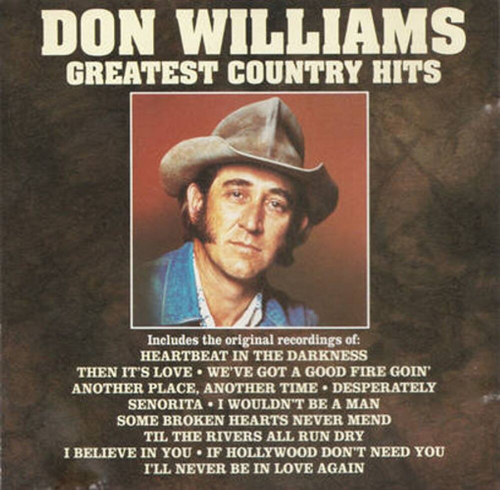 Диск CD Greatest Country Hits - Don Williams
Диск CD Greatest Country Hits - Don Williams