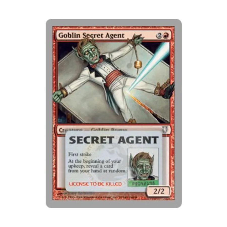 CCG Секретный агент гоблина (клавиша C), MTG - Unhinged
CCG Секретный агент гоблина (клавиша C), MTG - Unhinged