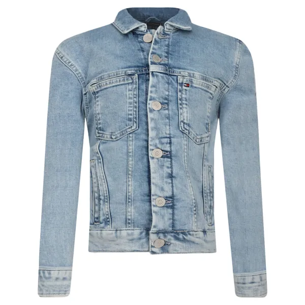 Джинсовая куртка оверсайз темного цвета в стиле дальнобойщика Tommy Hilfiger, синий
Джинсовая куртка оверсайз темного цвета в стиле дальнобойщика Tommy Hilfiger, синий
