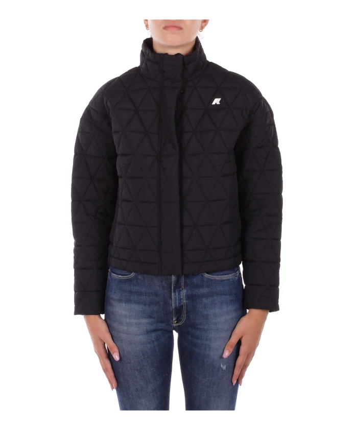 Пальто на молнии с логотипом спереди K-Way, черный
Пальто на молнии с логотипом спереди K-Way, черный