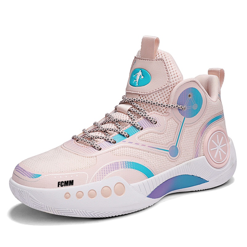 Противоскользящие и дышащие детские баскетбольные кроссовки FCMM, розовый
Противоскользящие и дышащие детские баскетбольные кроссовки FCMM, розовый