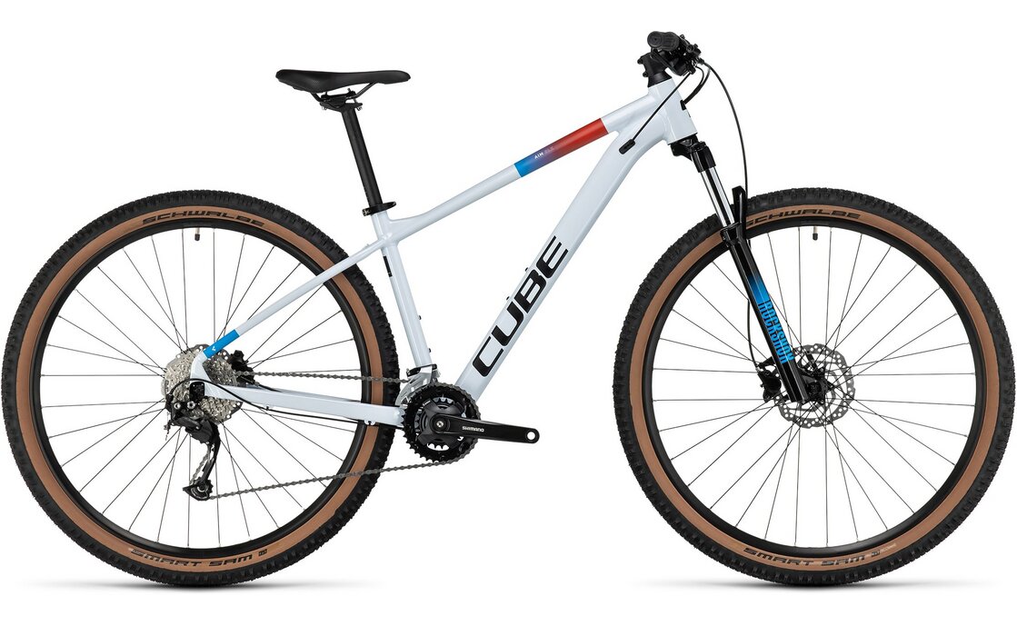Горный велосипед Cube Aim SLX - 29 дюймов - Diamant - 2023, цвет Weiß|white´n´blue´n´red
Горный велосипед Cube Aim SLX - 29 дюймов - Diamant - 2023, цвет Weiß|white´n´blue´n´red