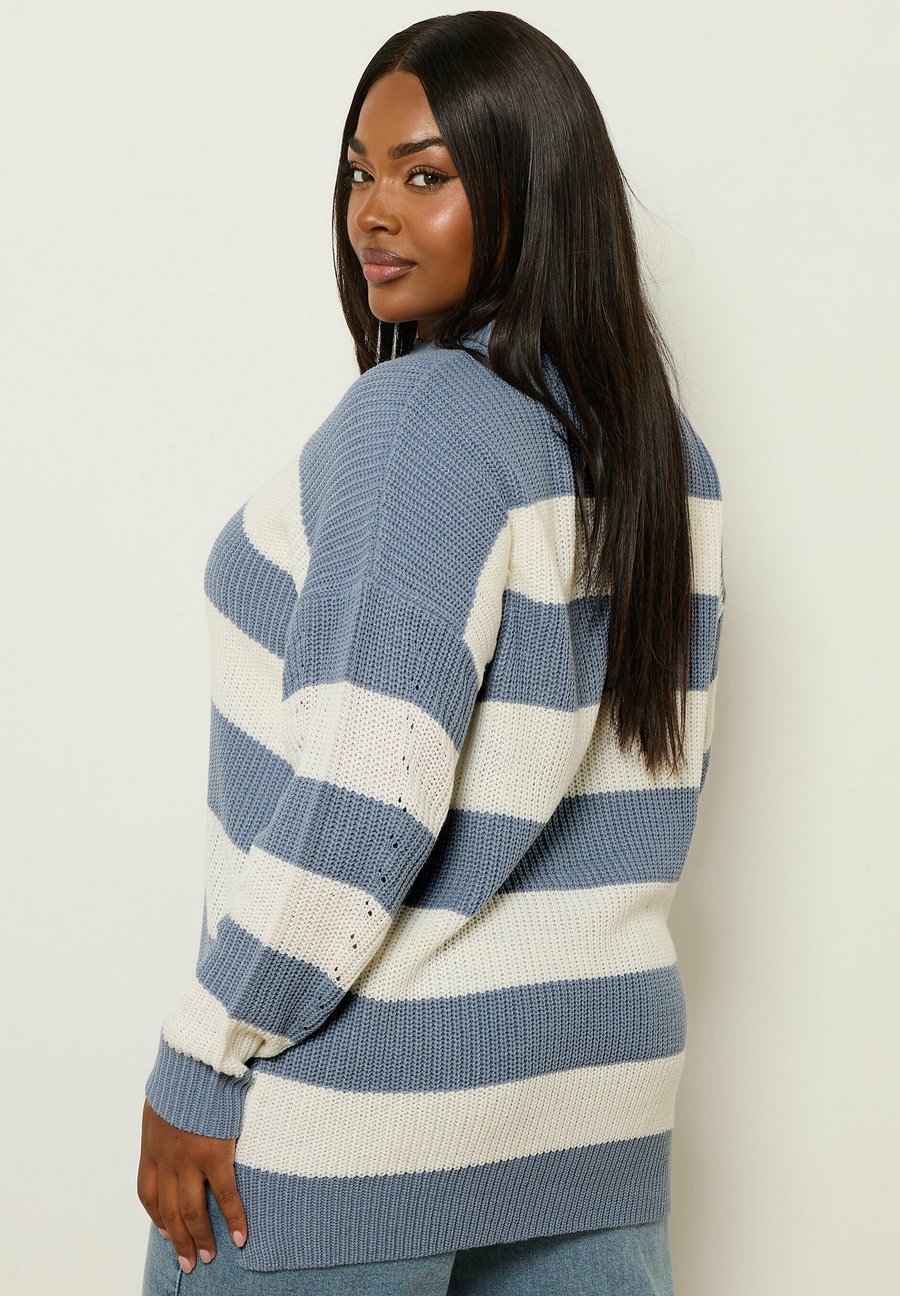 Джемпер Yours Clothing Jumper, Blue/Light Blue
Джемпер Yours Clothing Jumper, Blue/Light Blue