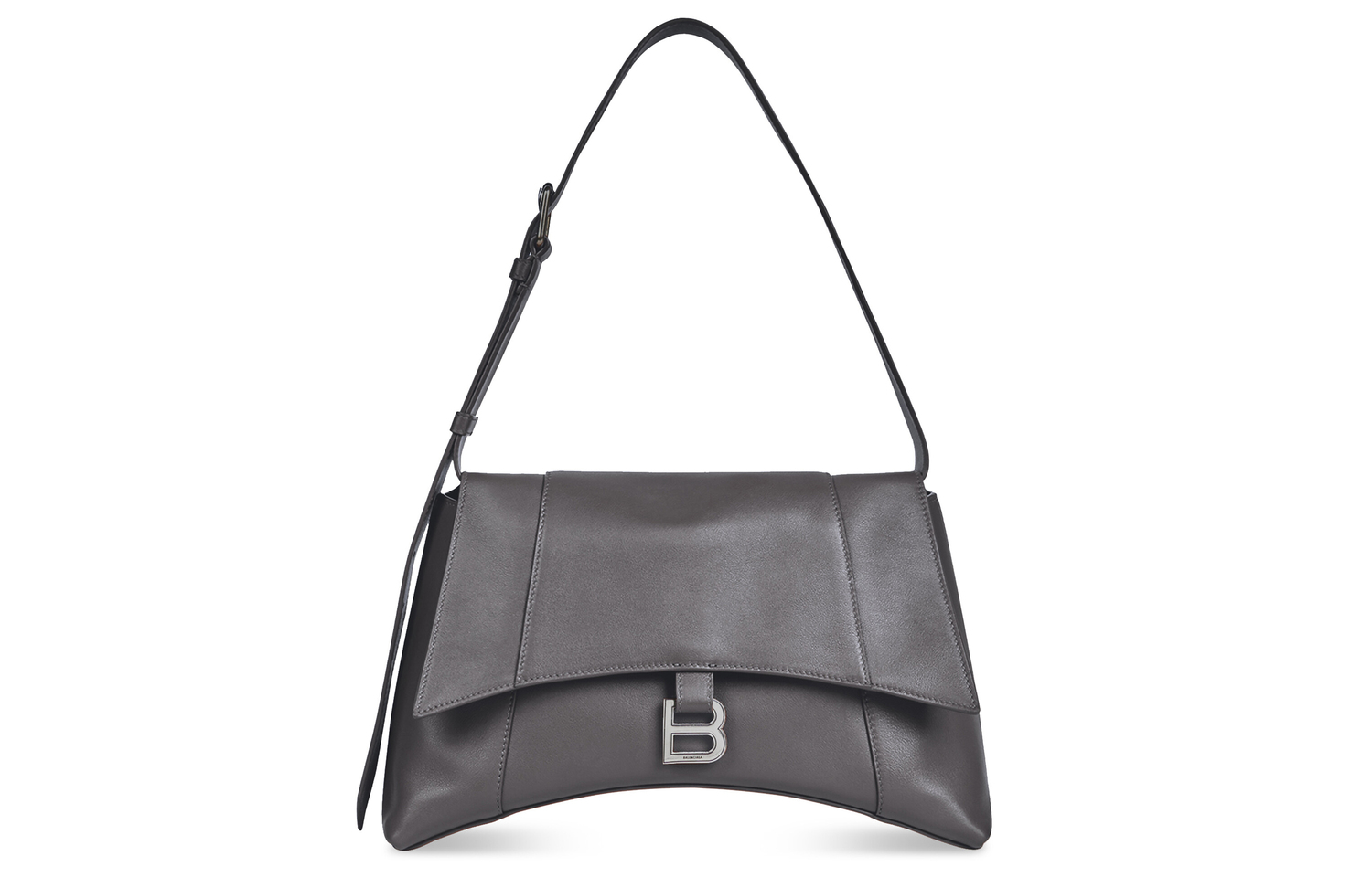 Полуматовый гладкий кожаный клатч из телячьей кожи Balenciaga, женская сумка через плечо, темно-серый
Полуматовый гладкий кожаный клатч из телячьей кожи Balenciaga, женская сумка через плечо, темно-серый