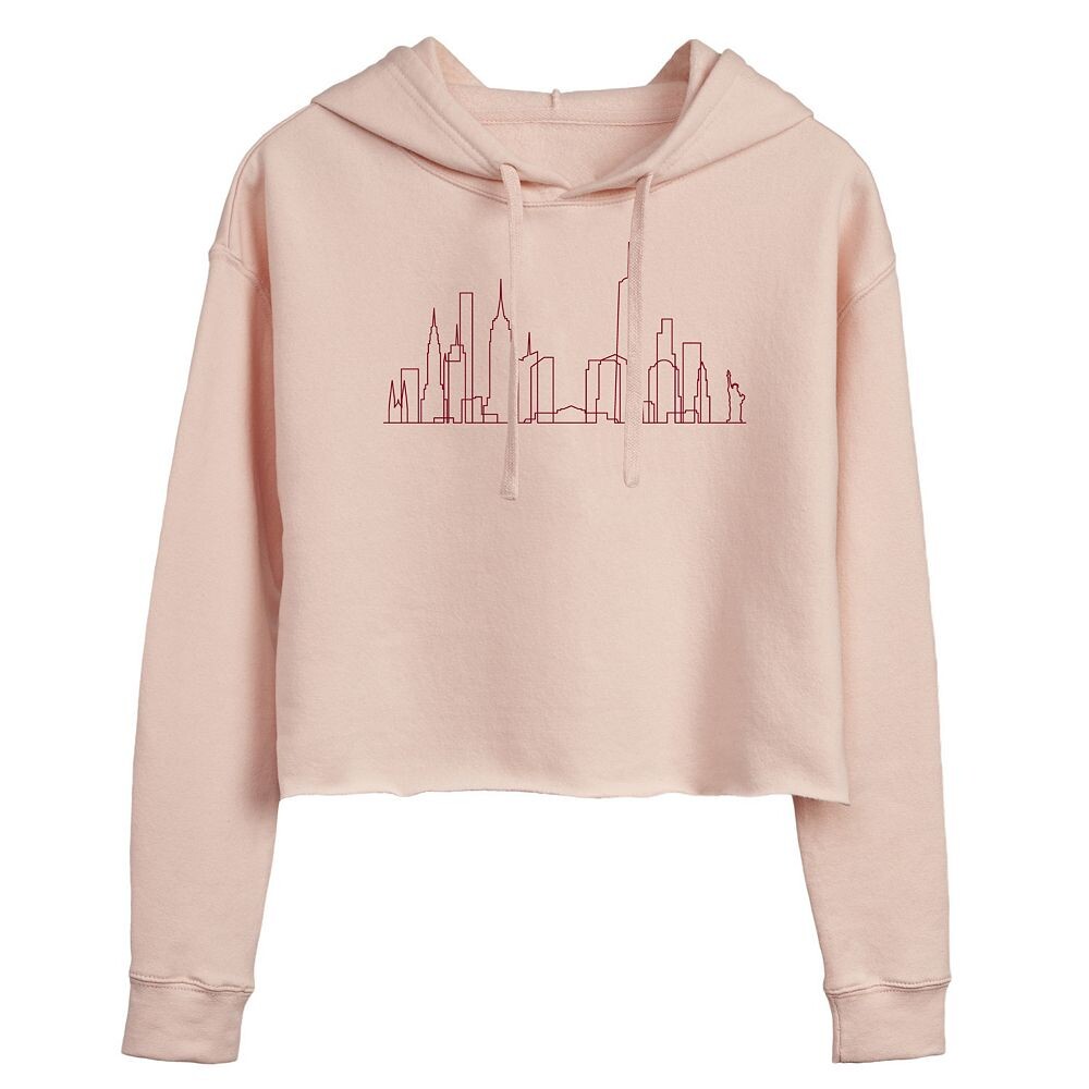 Укороченная толстовка с капюшоном для юниоров NYC Skyline Licensed Character, розовый
Укороченная толстовка с капюшоном для юниоров NYC Skyline Licensed Character, розовый