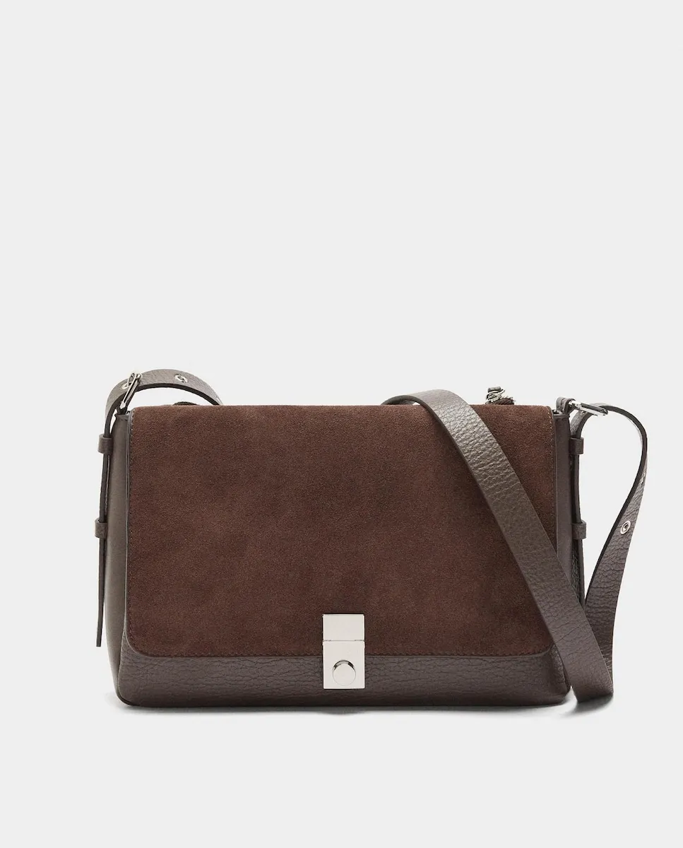 Женская сумка с клапаном и молнией из однотонной ткани Parfois, темно-коричневый
Женская сумка с клапаном и молнией из однотонной ткани Parfois, темно-коричневый