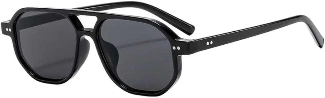 Солнцезащитные очки с защитой UV400 | Двойная перемычка, заклепки, прозрачные линзы цвета океана | для женщин и мужчин, для занятий спортом на открытом воздухе и вождения DSVIGF, Black Grey
Солнцезащитные очки с защитой UV400 | Двойная перемычка, заклепки, прозрачные линзы цвета океана | для женщин и мужчин, для занятий спортом на открытом воздухе и вождения DSVIGF, Black Grey