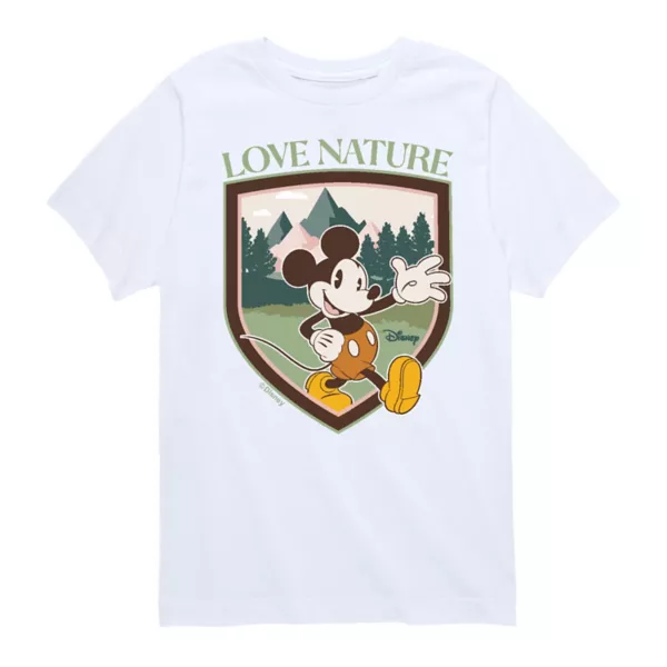 Футболка с принтом «Микки Маус» для мальчиков 8-20 лет с любовью к природе Disney, белый
Футболка с принтом «Микки Маус» для мальчиков 8-20 лет с любовью к природе Disney, белый