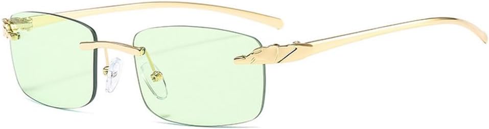 Винтажные уникальные солнцезащитные очки без оправы с леопардовым принтом, прямоугольные, женские, конфетных цветов, с прозрачными линзами, мужские солнцезащитные очки WNCKSQ, Golden Green
Винтажные уникальные солнцезащитные очки без оправы с леопардовым принтом, прямоугольные, женские, конфетных цветов, с прозрачными линзами, мужские солнцезащитные очки WNCKSQ, Golden Green