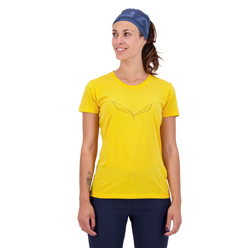 Футболка с коротким рукавом Salewa Pure Eagle Frame Dry, желтый
Футболка с коротким рукавом Salewa Pure Eagle Frame Dry, желтый