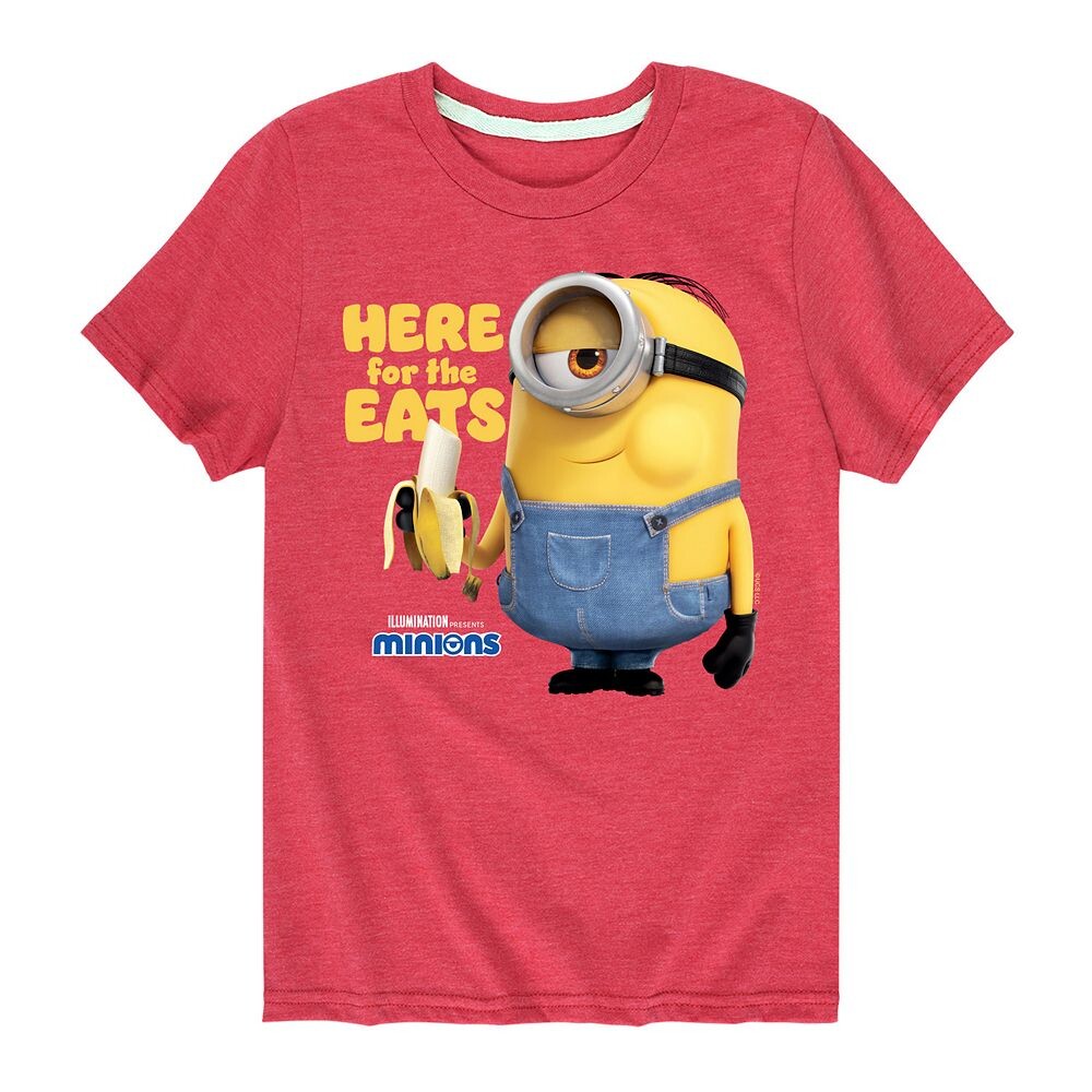 Футболка с рисунком «Гадкий я здесь для еды» для мальчиков 8–20 лет Licensed Character, цвет Heather Red
Футболка с рисунком «Гадкий я здесь для еды» для мальчиков 8–20 лет Licensed Character, цвет Heather Red