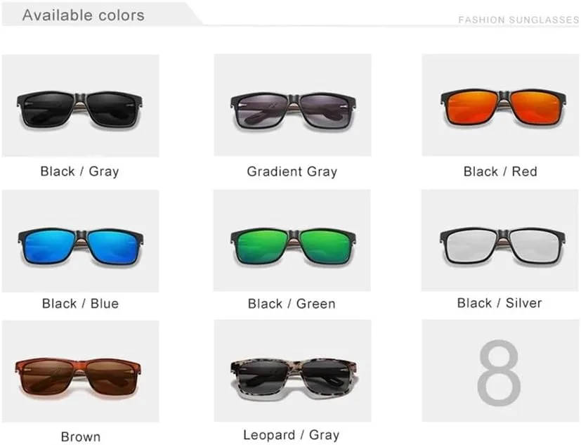 Классические деревянные солнцезащитные очки для мужчин с поляризованными линзами UV400, ретро-стиль, модные очки для активного отдыха для женщин UJNHGQ, Leopard Gray
Классические деревянные солнцезащитные очки для мужчин с поляризованными линзами UV400, ретро-стиль, модные очки для активного отдыха для женщин UJNHGQ, Leopard Gray