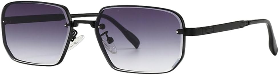 Солнцезащитные очки MUTYNE в квадратной оправе, ретро, для женщин, с защитой от УФ-излучения UV400, металлические солнцезащитные очки для мужчин, сине-коричневые, Black With Gray
Солнцезащитные очки MUTYNE в квадратной оправе, ретро, для женщин, с защитой от УФ-излучения UV400, металлические солнцезащитные очки для мужчин, сине-коричневые, Black With Gray