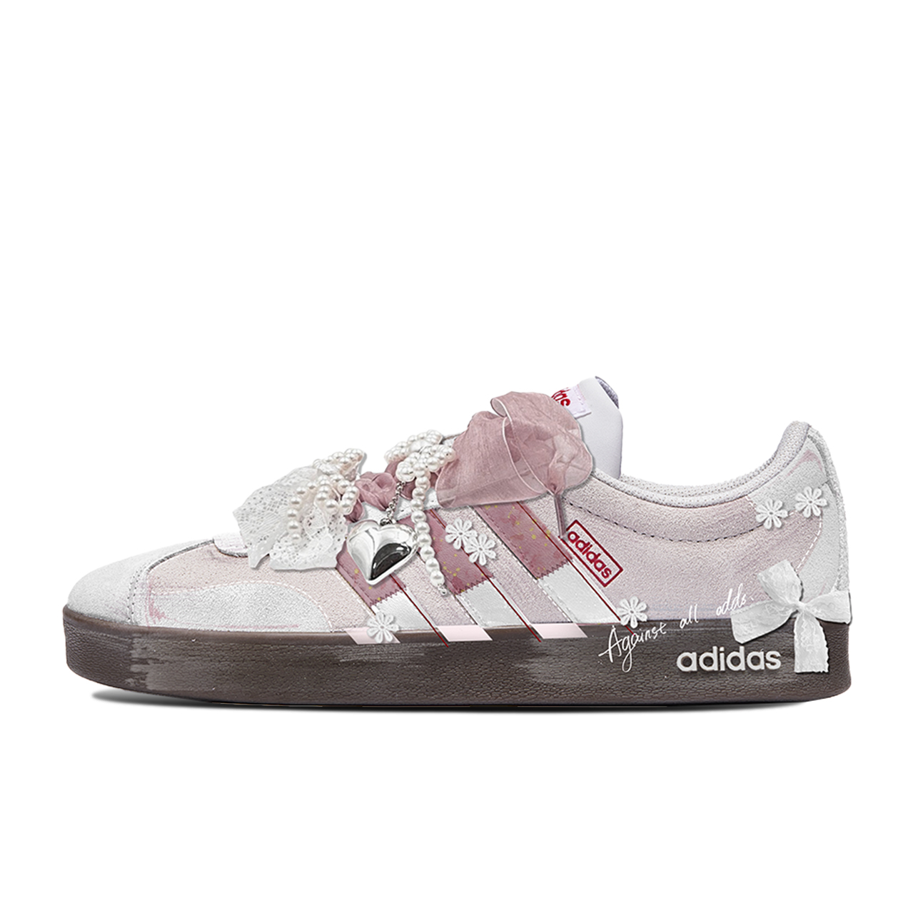 Adidas Neo VL Court 2.0 ADCDAVINCI Flower Rain Абразивоустойчивые низкие кроссовки для скейтбординга Unisex розовый белый
Adidas Neo VL Court 2.0 ADCDAVINCI Flower Rain Абразивоустойчивые низкие кроссовки для скейтбординга Unisex розовый белый