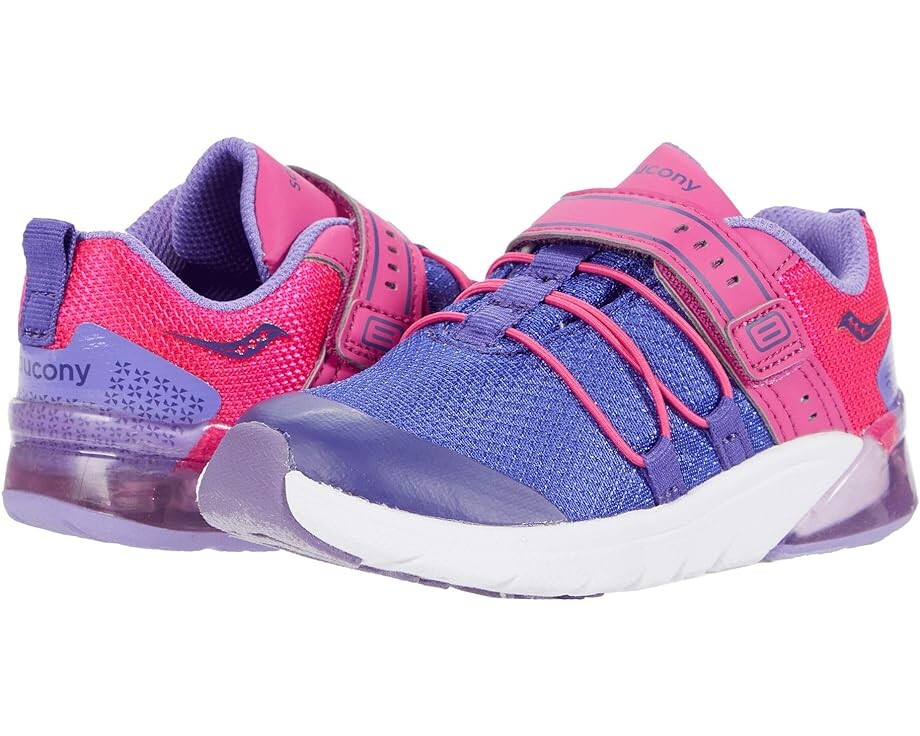 Кроссовки Saucony S-Flash Glow 2.0 JR, цвет Purple/Pink
Кроссовки Saucony S-Flash Glow 2.0 JR, цвет Purple/Pink