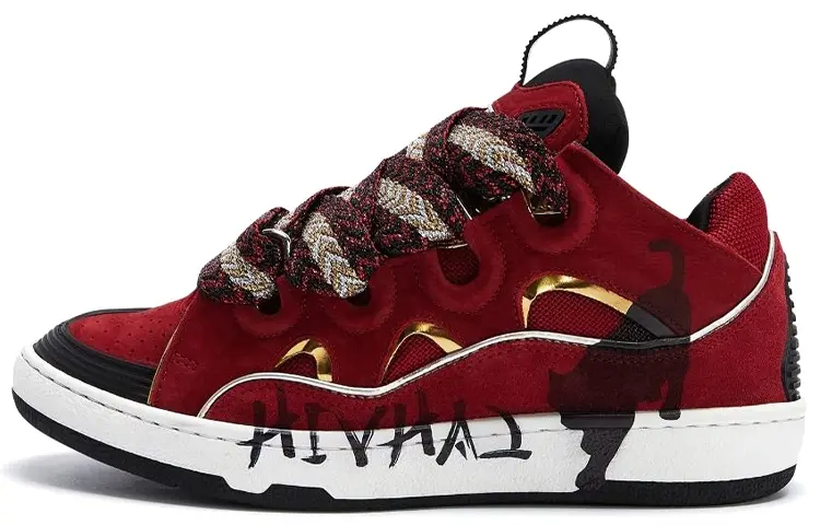 Lanvin Кроссовки Curb Red Gold
Lanvin Кроссовки Curb Red Gold