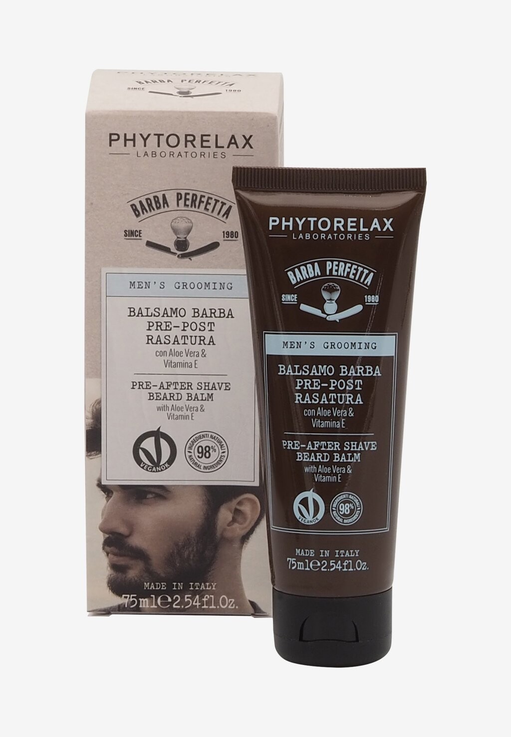Бальзам после бритья PERFECT BEARD TREATMENT PRE-AFTER SHAVE BALM Phytorelax
Бальзам после бритья PERFECT BEARD TREATMENT PRE-AFTER SHAVE BALM Phytorelax