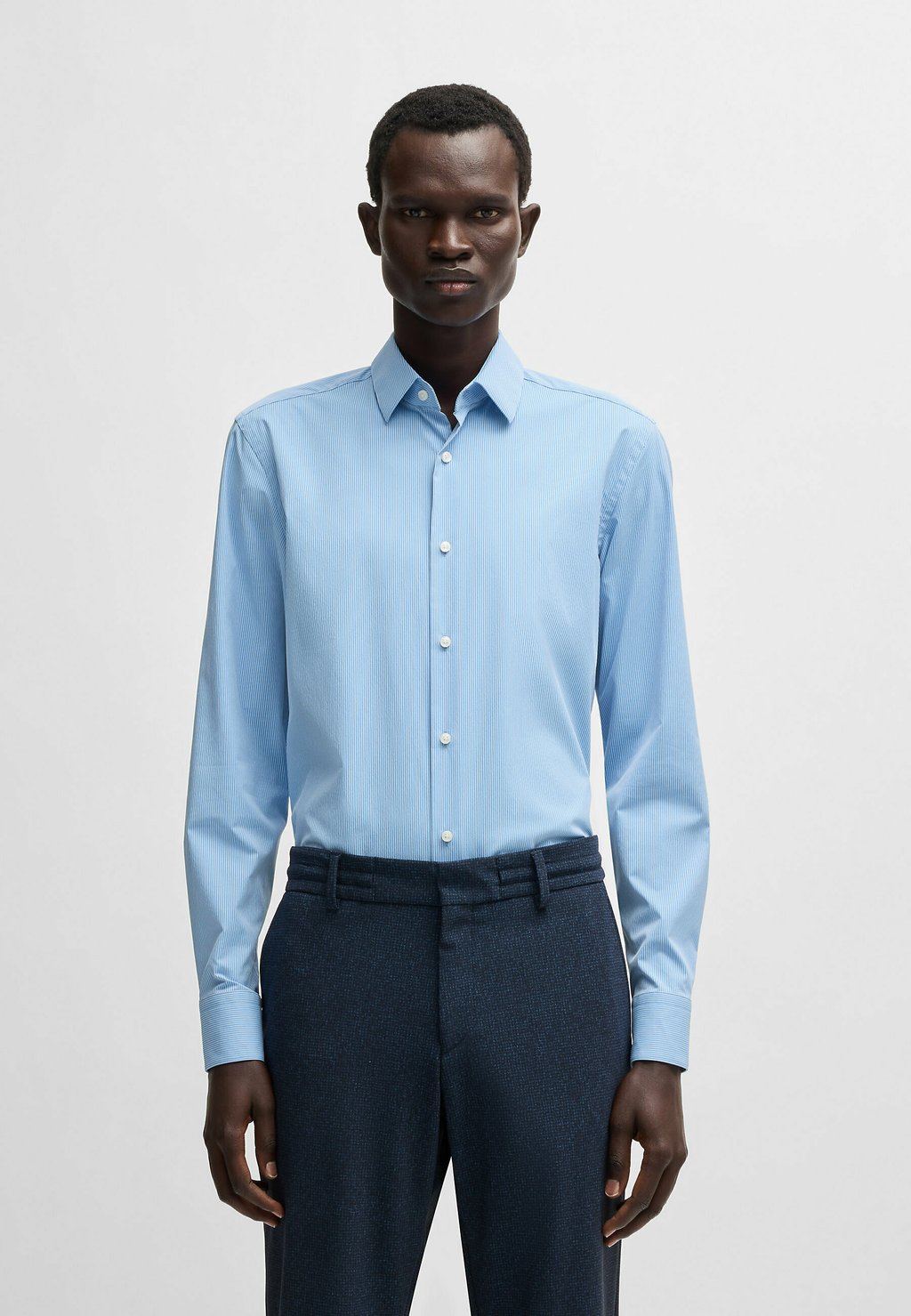 Рубашка BOSS, светло-голубой
Рубашка BOSS, светло-голубой