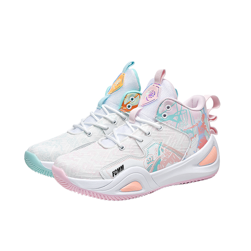 Износостойкие, противоскользящие, амортизирующие, высокие кроссовки для подростков FCMM, белый/розовый
Износостойкие, противоскользящие, амортизирующие, высокие кроссовки для подростков FCMM, белый/розовый