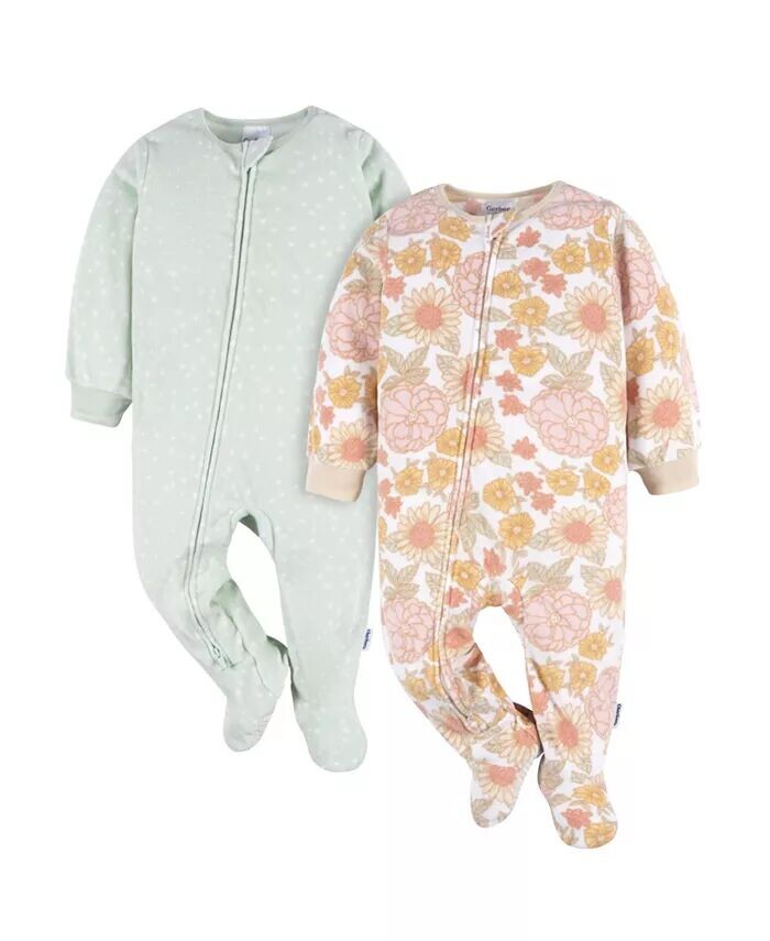 Пижама для маленьких девочек, упаковка из 2 штук Gerber, фиолетовый
Пижама для маленьких девочек, упаковка из 2 штук Gerber, фиолетовый