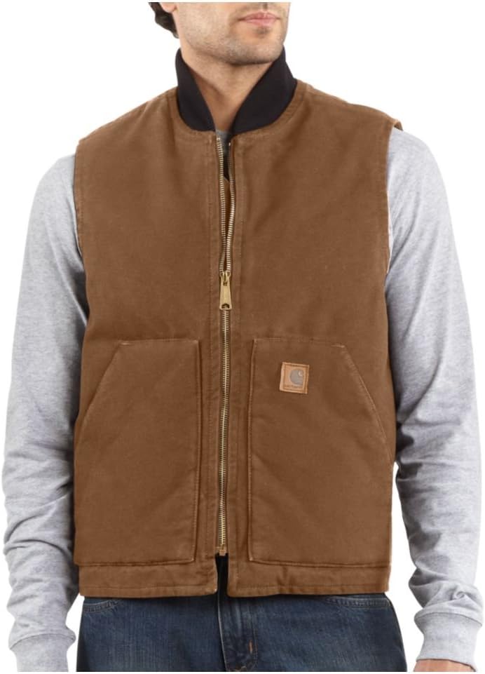 Carhartt мужская жилетка Duck, Carhartt Brown
Carhartt мужская жилетка Duck, Carhartt Brown