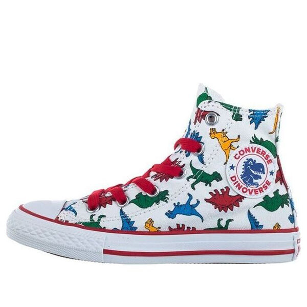 Кроссовки chuck taylor all star high 'dinoverse print' Converse, белый
Кроссовки chuck taylor all star high 'dinoverse print' Converse, белый