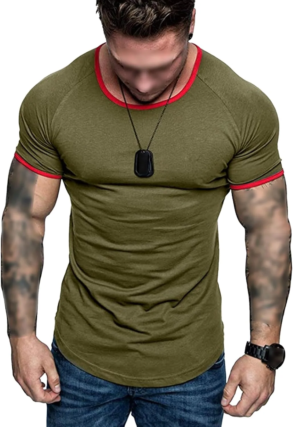 Мужская футболка Muscle Contrast для тренировок
Мужская футболка Muscle Contrast для тренировок