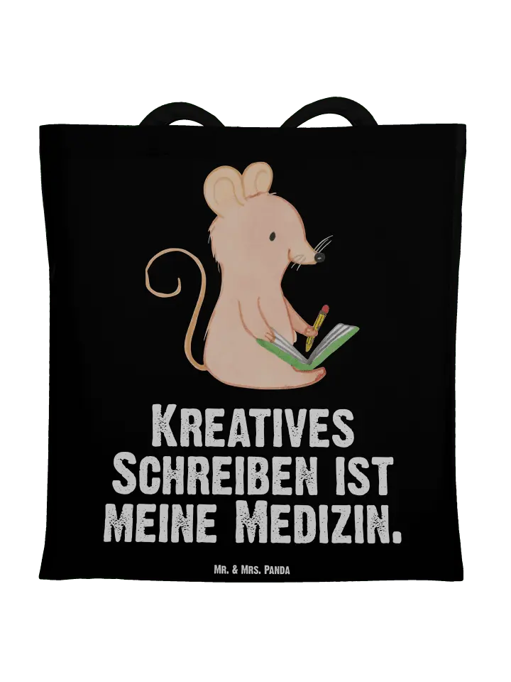 Сумка для переноски Mr & Mrs Panda Maus Kreatives Schreiben, черный
Сумка для переноски Mr & Mrs Panda Maus Kreatives Schreiben, черный