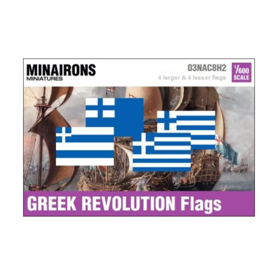 Флаги греческой революции XIX века, Naval Flags (1:600)
Флаги греческой революции XIX века, Naval Flags (1:600)
