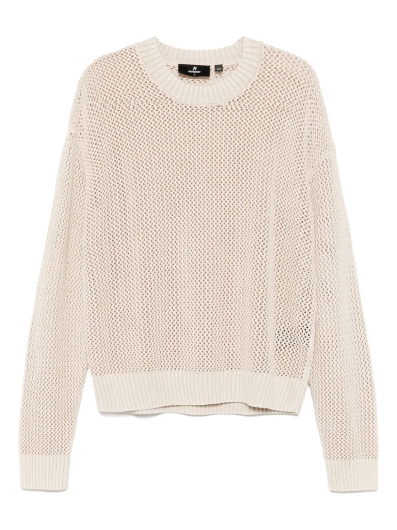 Джемпер открытой вязки Represent, нейтральный
Джемпер открытой вязки Represent, нейтральный