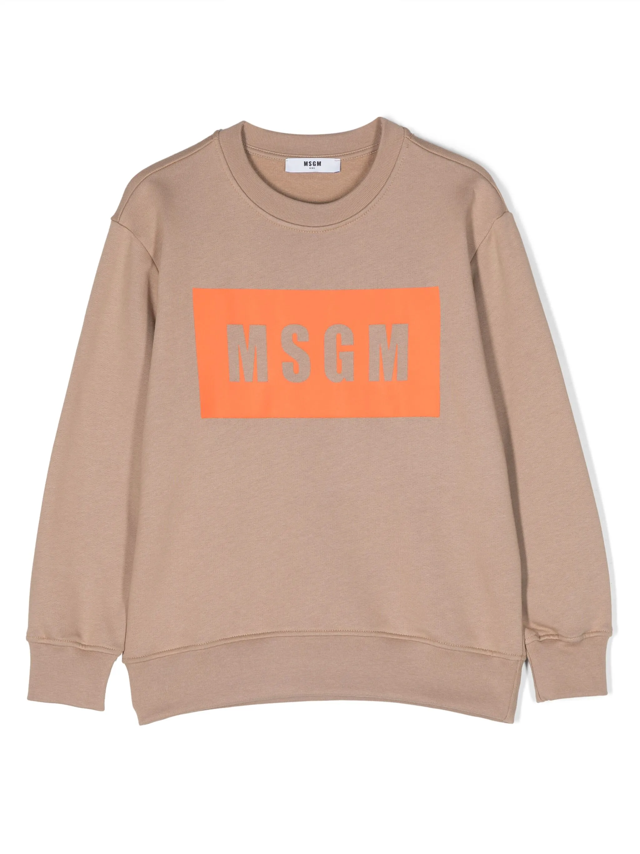 Толстовка с логотипом Msgm Kids, бежевый
Толстовка с логотипом Msgm Kids, бежевый