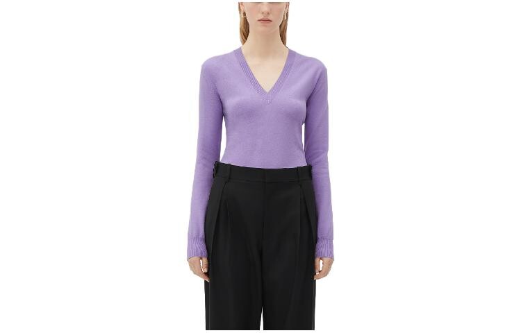 Свитер женский Bottega Veneta, сиреневый / фиолетовый
Свитер женский Bottega Veneta, сиреневый / фиолетовый