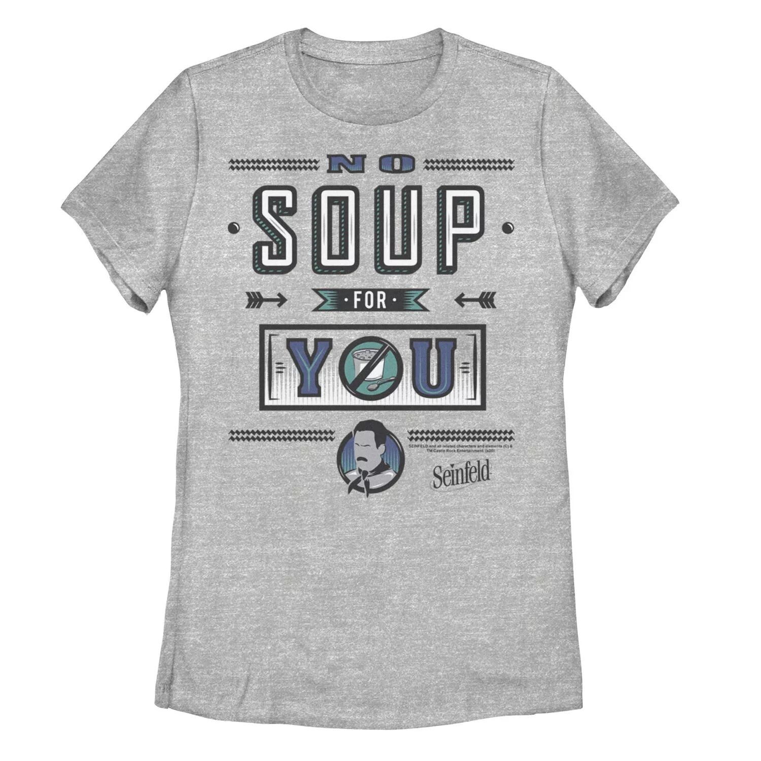 Футболка Seinfeld Soup For You для юниоров Licensed Character
Футболка Seinfeld Soup For You для юниоров Licensed Character
