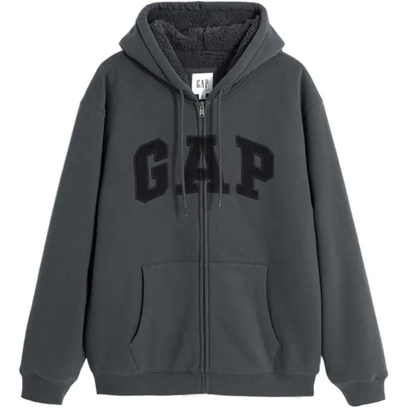 Толстовка унисекс темно-серая Gap, темно-серый
Толстовка унисекс темно-серая Gap, темно-серый