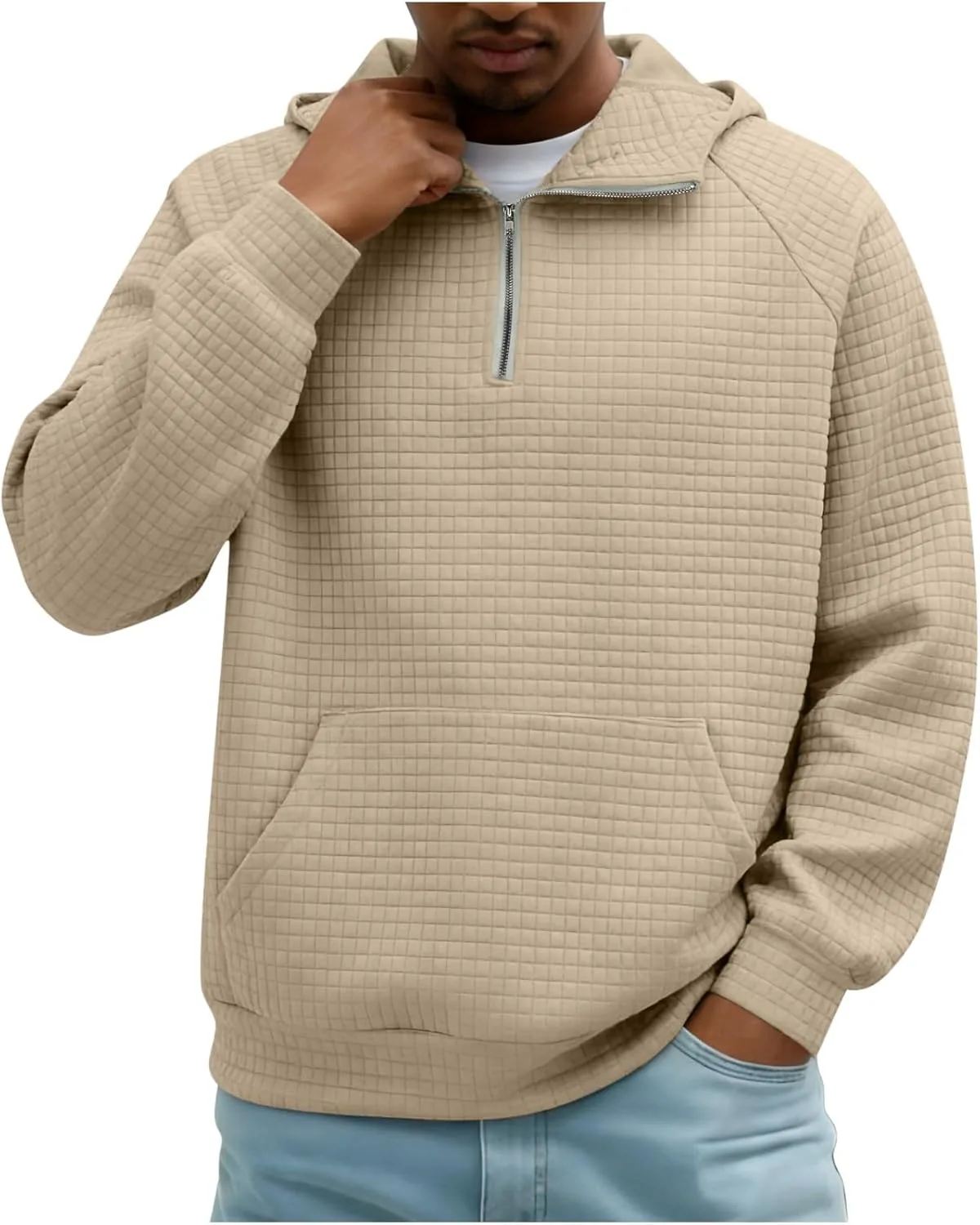 Мужская худи на молнии с длинными рукавами, легкая, свободного кроя, с карманами
Мужская худи на молнии с длинными рукавами, легкая, свободного кроя, с карманами