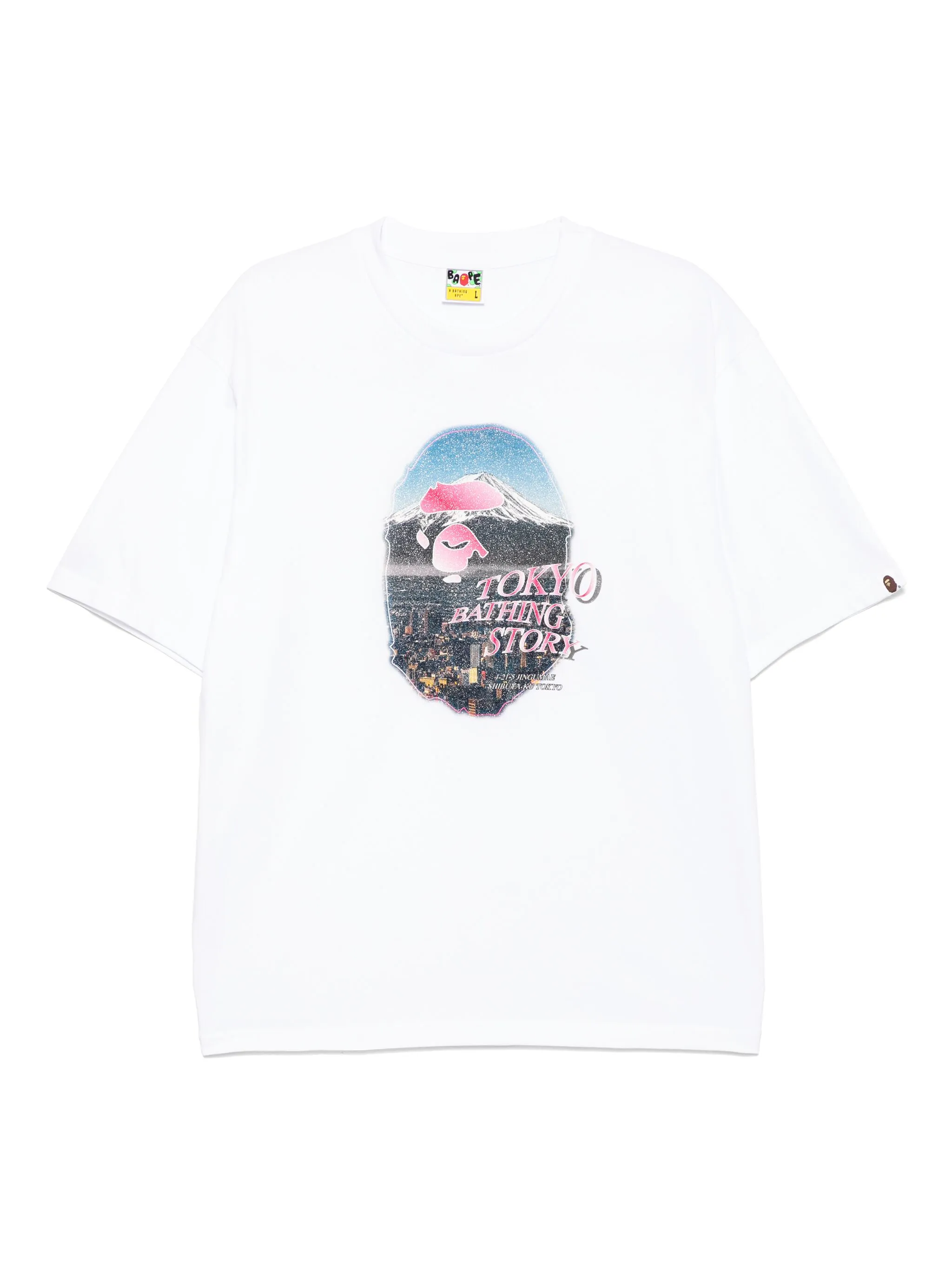 Футболка с логотипом A Bathing Ape, белый
Футболка с логотипом A Bathing Ape, белый