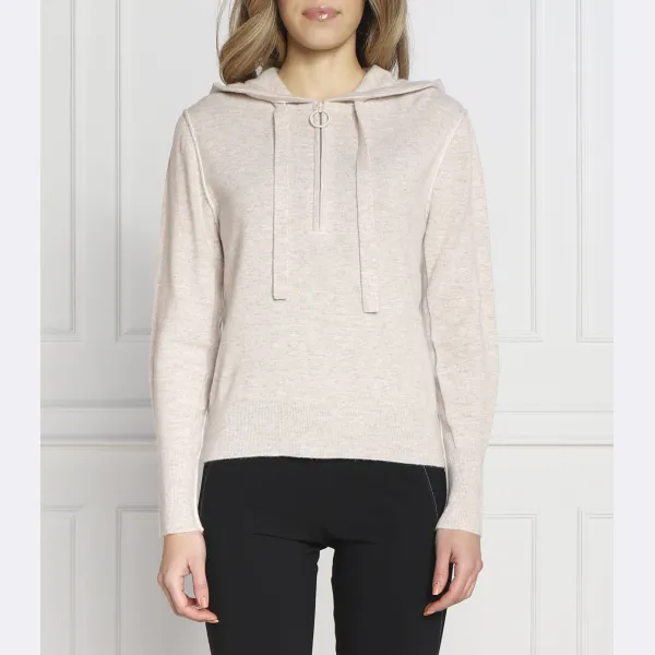 Шерсть стандартного кроя с добавлением кашемира Marc Cain, бежевый
Шерсть стандартного кроя с добавлением кашемира Marc Cain, бежевый