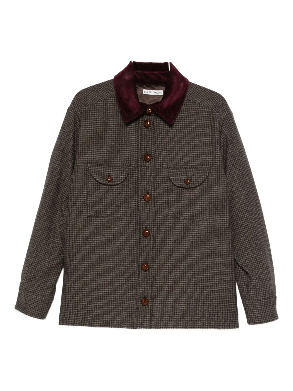 Куртка с пуговицами и вельветовым воротником Blazé Milano, коричневый
Куртка с пуговицами и вельветовым воротником Blazé Milano, коричневый