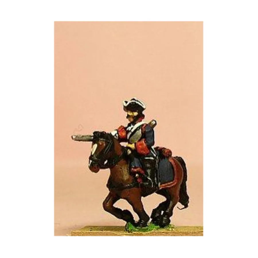 Кирасир в треуголке – зарядка, European Armies 1660-1745 - Cavalry - Assorted (15mm)
Кирасир в треуголке – зарядка, European Armies 1660-1745 - Cavalry - Assorted (15mm)
