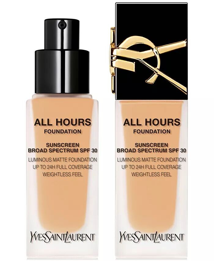 Сияющая матовая основа All Hours SPF 30 Yves Saint Laurent, цвет Lw8
Сияющая матовая основа All Hours SPF 30 Yves Saint Laurent, цвет Lw8