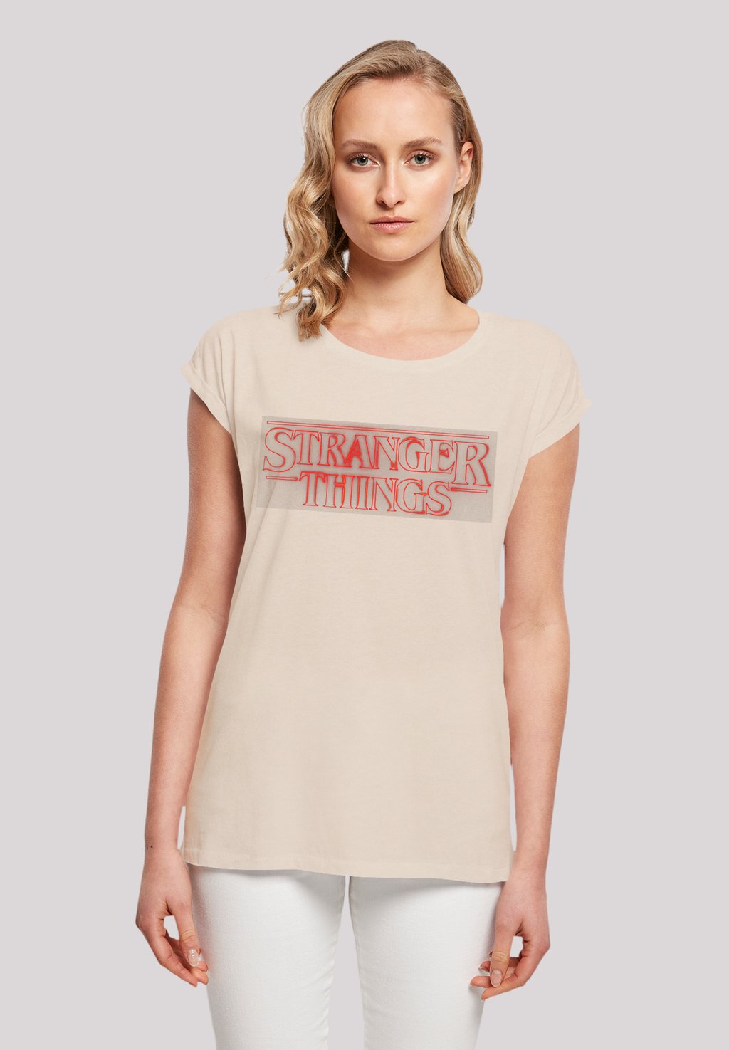 Футболка с принтом STRANGER THINGS GLOW LOGO NETFLIX TV SERIES F4NT4STIC, песочный
Футболка с принтом STRANGER THINGS GLOW LOGO NETFLIX TV SERIES F4NT4STIC, песочный