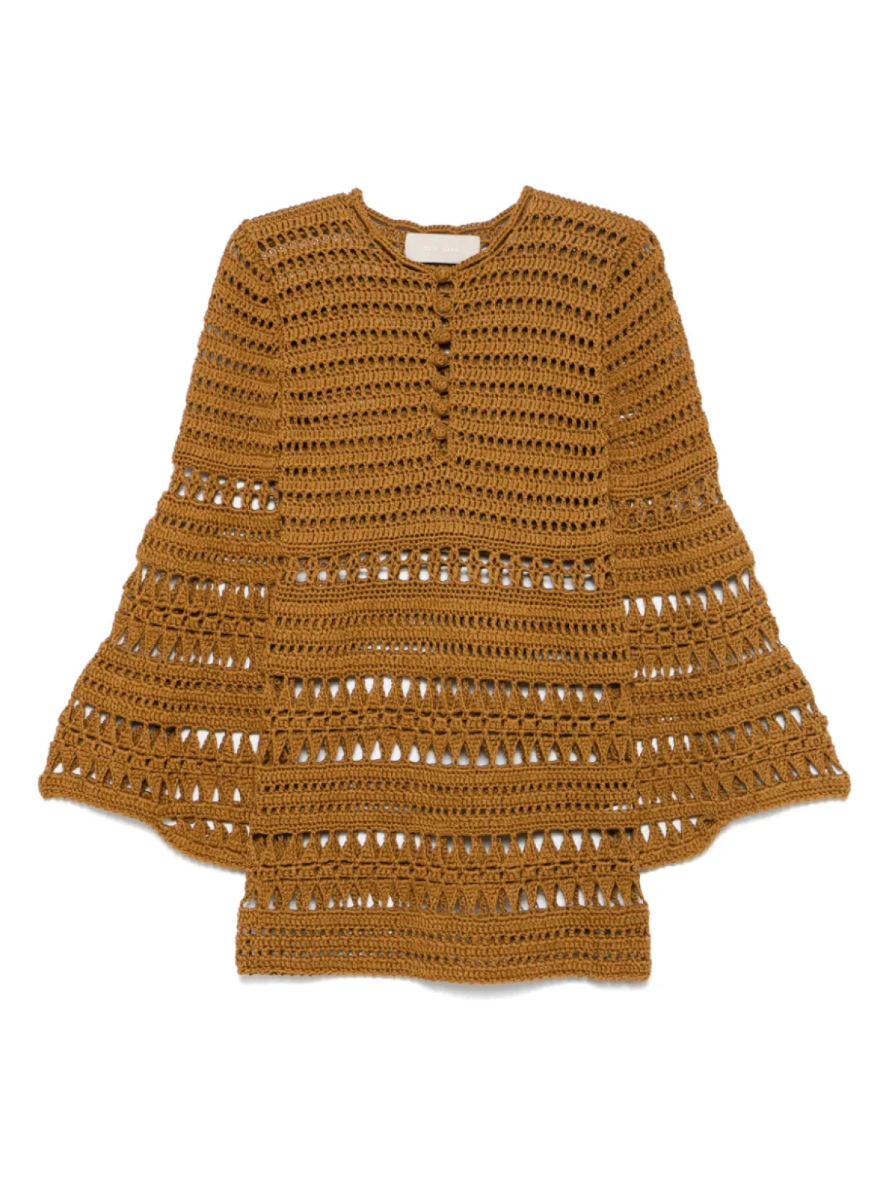 Платье из хлопка Elie Saab, коричневый
Платье из хлопка Elie Saab, коричневый