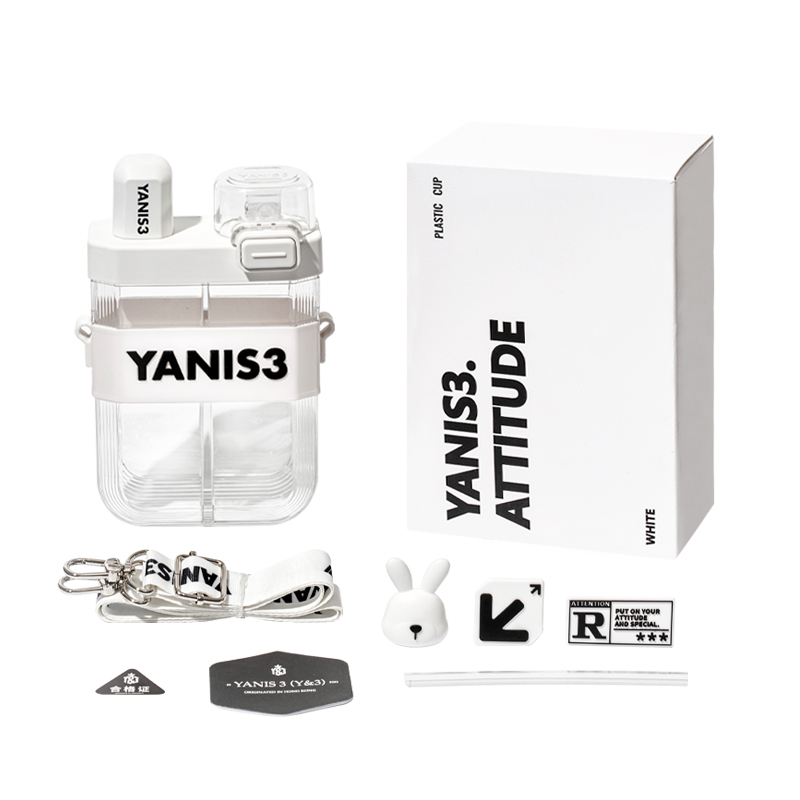 Пластиковые стаканы для воды Y&3, белый
Пластиковые стаканы для воды Y&3, белый