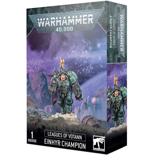 Миниатюра Games Workshop Warhammer 40K: Leagues of Votann - Einhyr Champion
Миниатюра Games Workshop Warhammer 40K: Leagues of Votann - Einhyr Champion