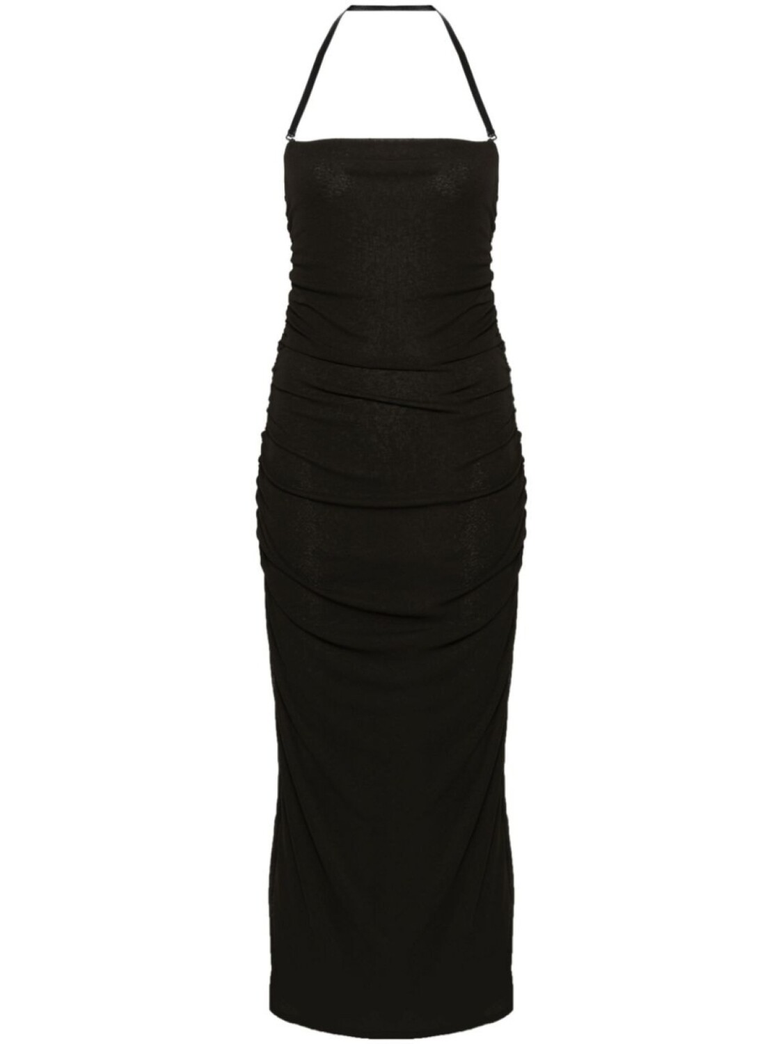 Nanushka платье миди с вырезом халтер и сборками, серый
Nanushka платье миди с вырезом халтер и сборками, серый