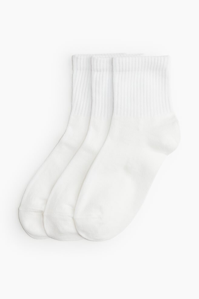 3 пары носков H&M, белый
3 пары носков H&M, белый