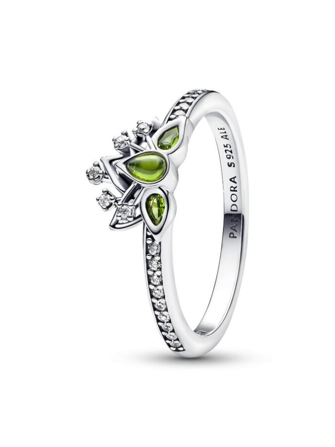 Кольцо Pandora Disney Princess Tiana Tiara Ring, стерлинговое серебро 
Кольцо Pandora Disney Princess Tiana Tiara Ring, стерлинговое серебро