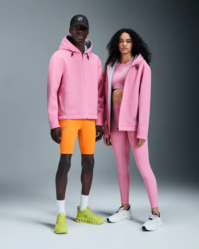 Толстовка с капюшоном loewe On-Running, розовый 
Толстовка с капюшоном loewe On-Running, розовый