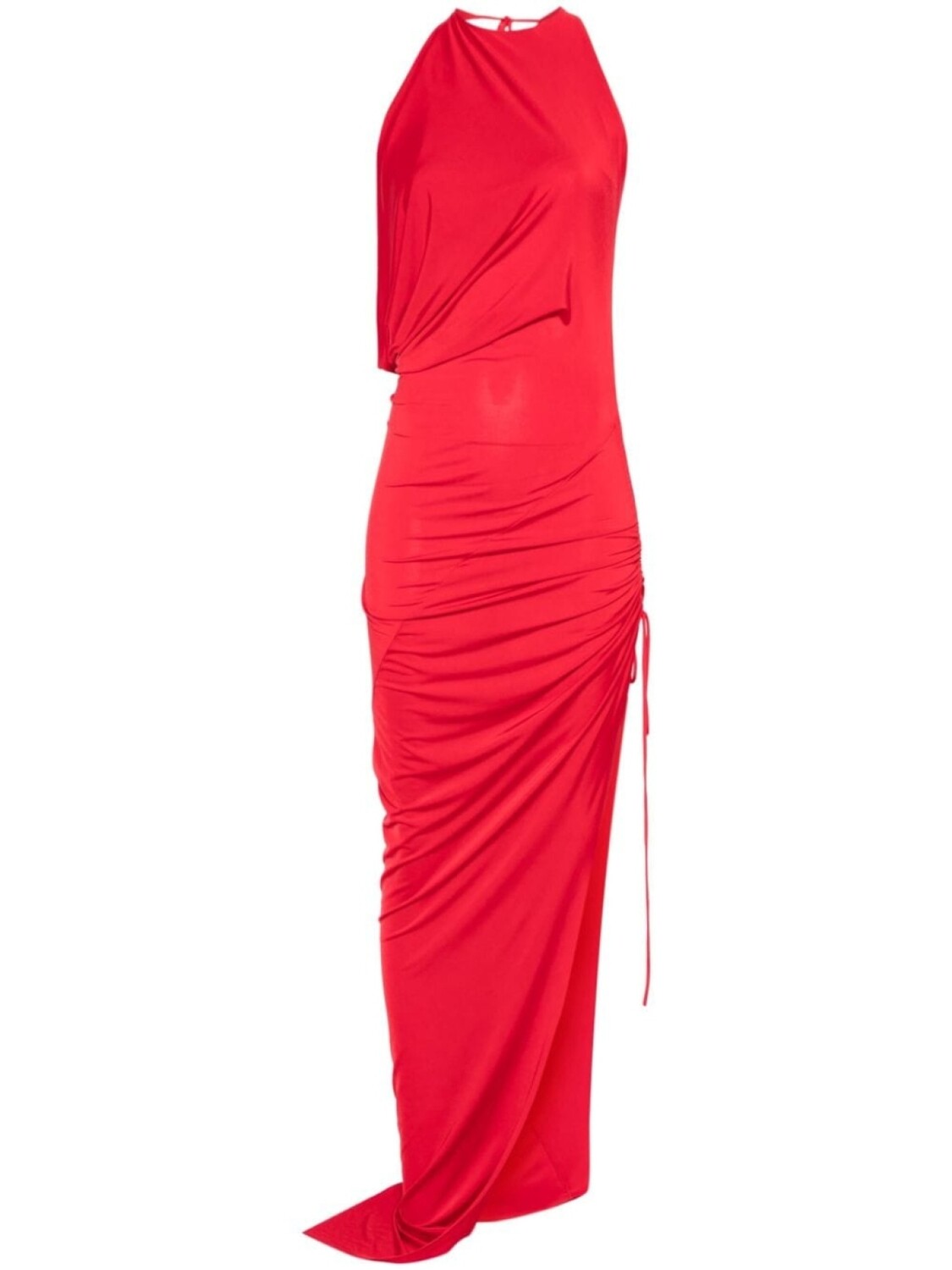 Платье макси асимметричного кроя из коллаборации с Rue Ra Atu Body Couture, красный
Платье макси асимметричного кроя из коллаборации с Rue Ra Atu Body Couture, красный